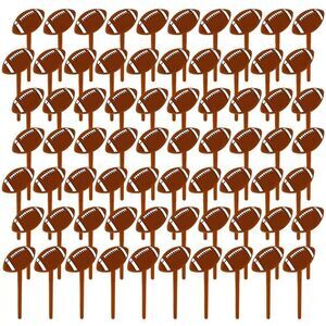 Football Molded Party Picks Football Cocktail Picks 300 PCS pack